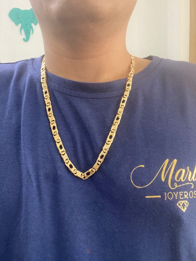 18k gold nyc chain