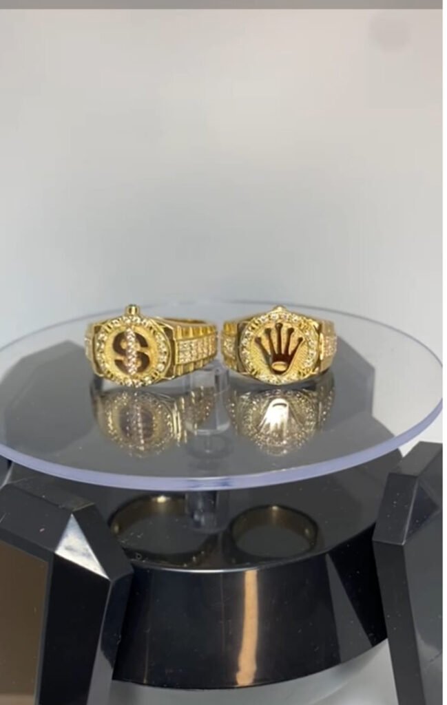 18k gold rolex ring nyc