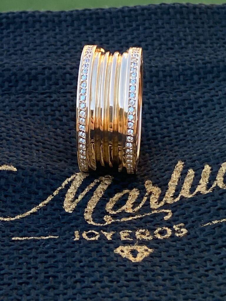 MARLUC Jewelers NYC 18K GOLD RING bulgari