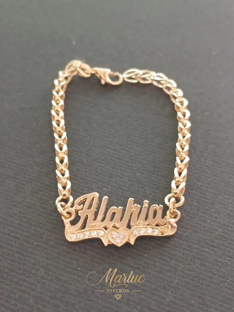 Pulsera Para Bebe 18k