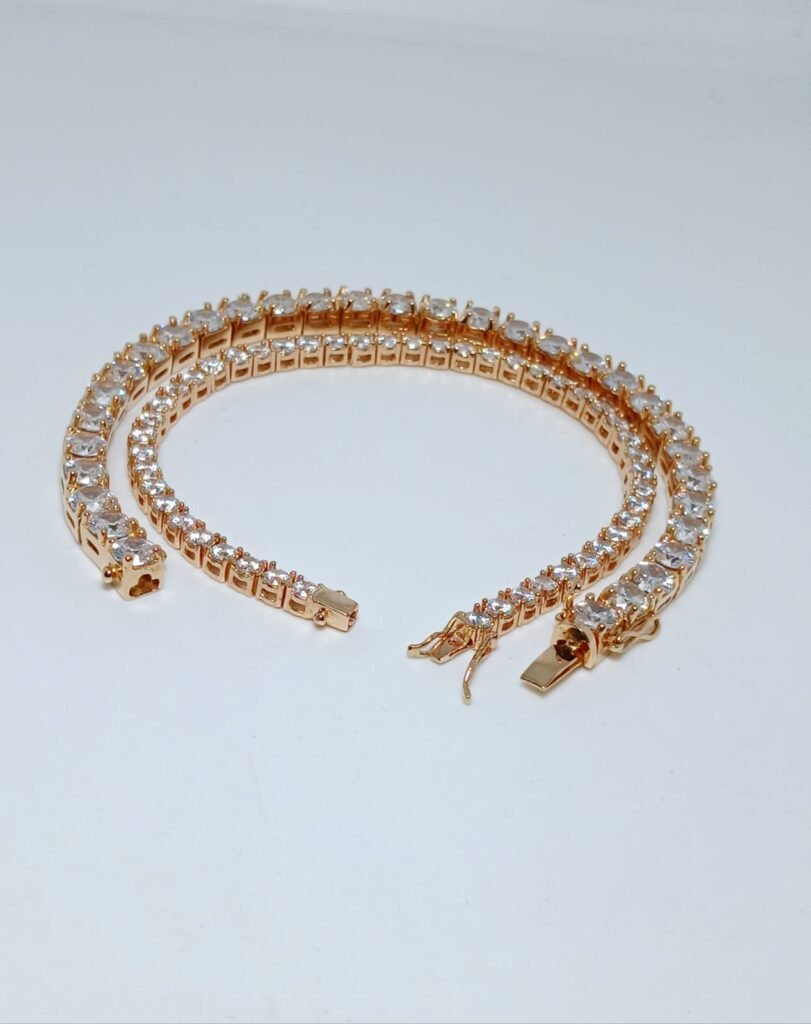 tennis bracelet 18k gold in nyc