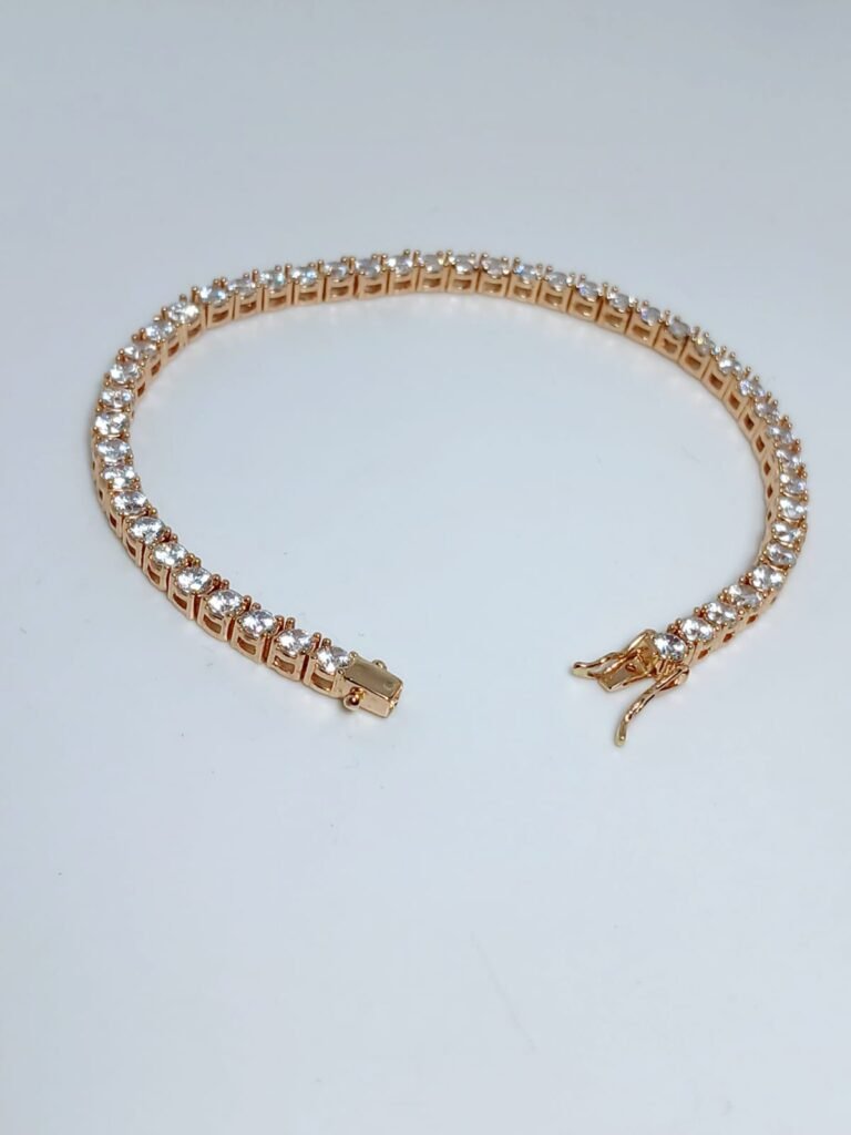 tennis bracelet 18k gold nyc